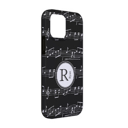 Musical Notes iPhone Case - Rubber Lined - iPhone 13 (Personalized)