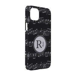 Musical Notes iPhone Case - Plastic - iPhone 14 (Personalized)
