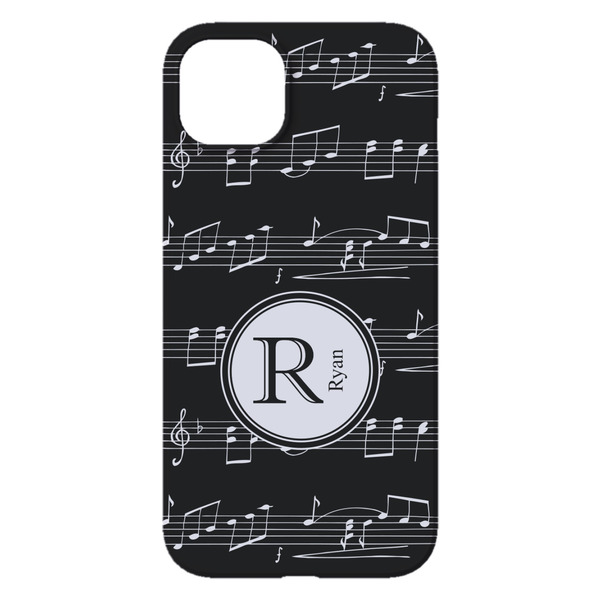 Musical Notes iPhone 14 Pro Max Case - Back
