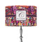 Abstract Music 12" Drum Lampshade - ON STAND (Fabric)