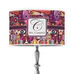 Abstract Music 12" Drum Lamp Shade - Poly-film (Personalized)