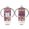 Abstract Music 12 oz Stainless Steel Sippy Cups - APPROVAL
