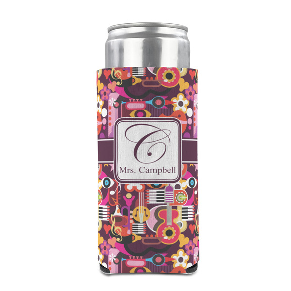 Abstract Music 12oz Tall Can Sleeve - FRONT (on can)