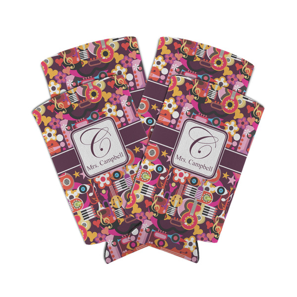 Abstract Music 12oz Tall Can Sleeve - Set of 4 - MAIN