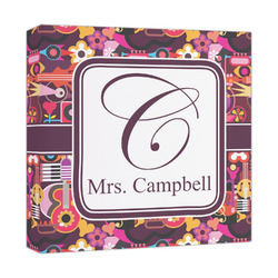 Abstract Music Canvas Print - 12x12 (Personalized)