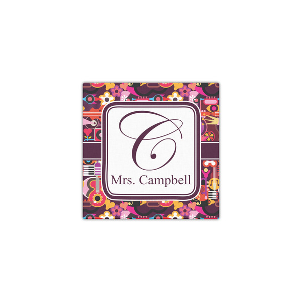 Abstract Music 12x12 - Canvas Print - Front View