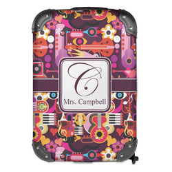 Abstract Music Kids Hard Shell Backpack (Personalized)