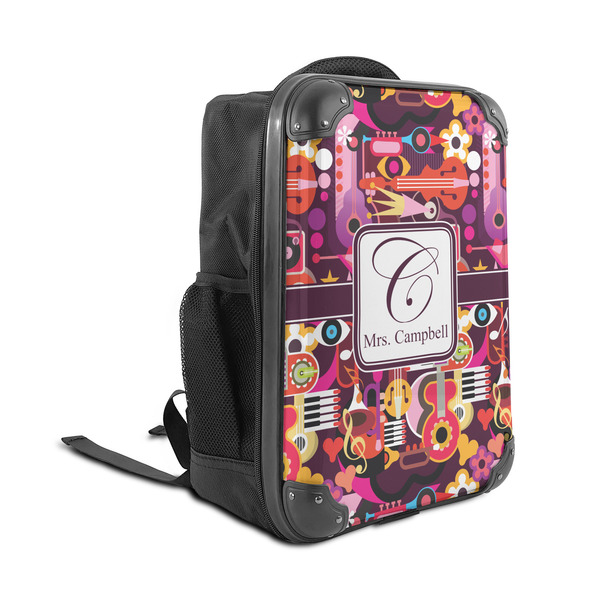 Abstract Music 15" Backpack - ANGLE VIEW
