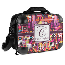 Abstract Music Hard Shell Briefcase - 15" (Personalized)