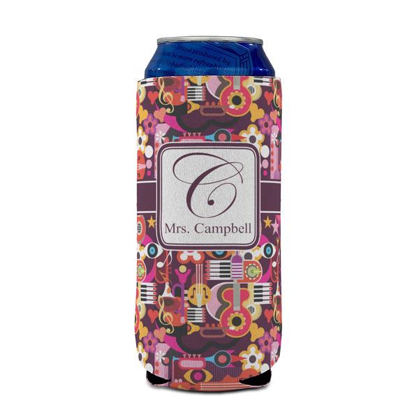 Abstract Music 16oz Can Sleeve - FRONT (on can)