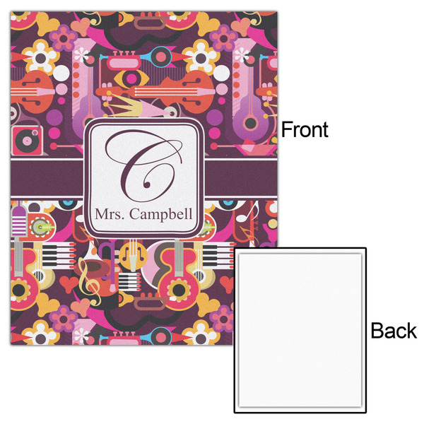 Abstract Music 16x20 - Matte Poster - Front & Back