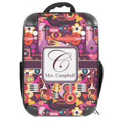 Abstract Music Hard Shell Backpack (Personalized)