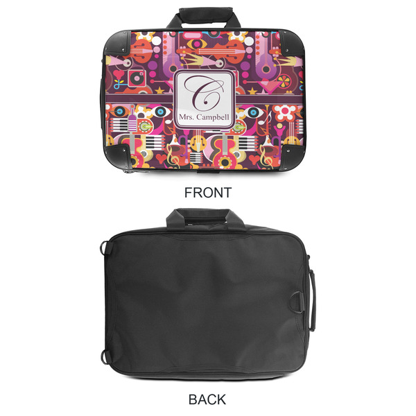 Abstract Music 18" Laptop Briefcase - APPROVAL