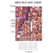 Abstract Music 2'x3' Indoor Area Rugs - Size Chart