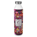 Abstract Music 20oz Stainless Steel Water Bottle - Full Print (Personalized)