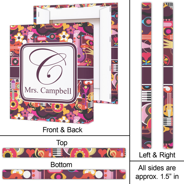 Abstract Music 20x24 - Canvas Print - Approval