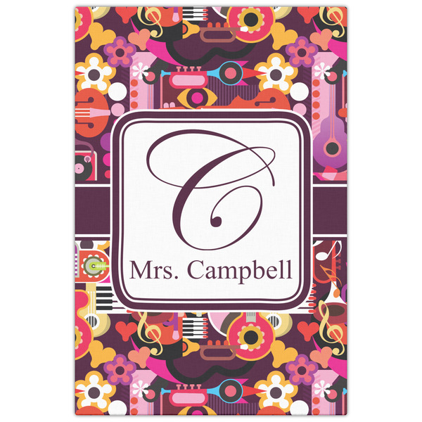 Abstract Music 20x30 - Canvas Print - Front View