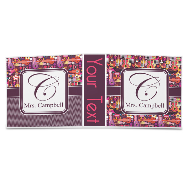 Abstract Music 3-Ring Binder Approval- 3in