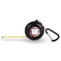 Abstract Music Pocket Tape Measure - 6 Ft w/ Carabiner Clip (Personalized)