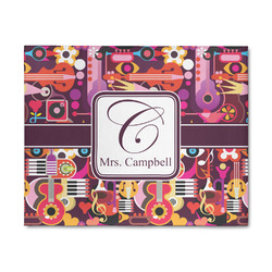 Abstract Music 8' x 10' Indoor Area Rug (Personalized)