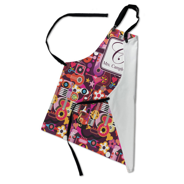 Abstract Music Apron - Folded