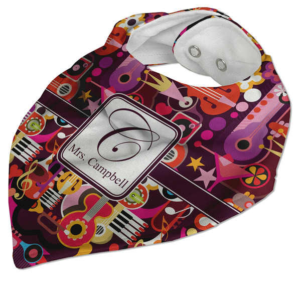 Abstract Music Bandana Closed