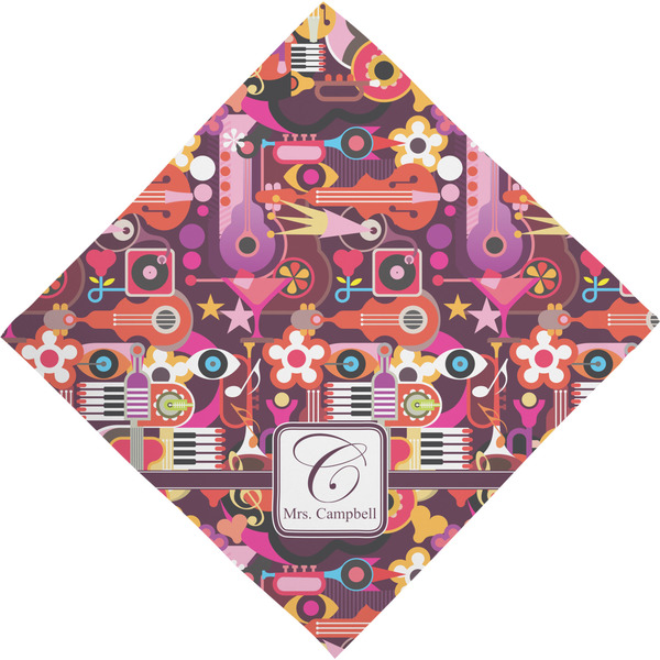 Abstract Music Bandana - Full View