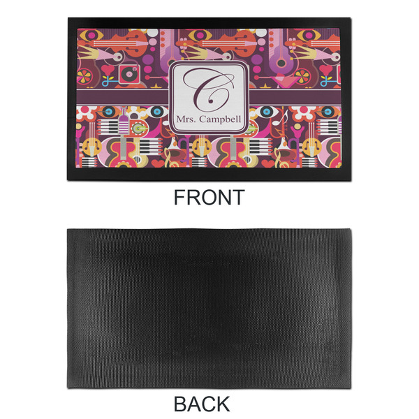 Abstract Music Bar Mat - Small - APPROVAL