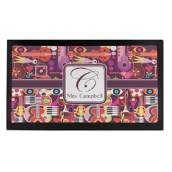 Abstract Music Bar Mat - Small (Personalized)