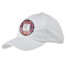 Abstract Music Baseball Cap - White (Personalized)