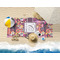 Abstract Music Beach Towel Lifestyle