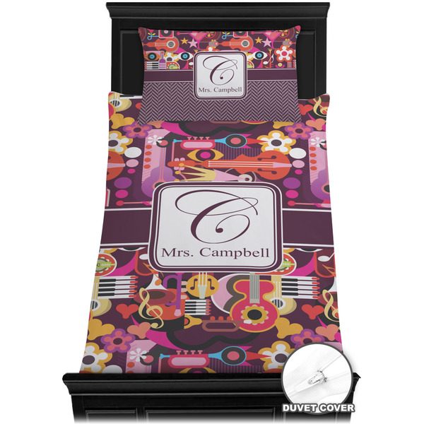 Abstract Music Bedding Set (TwinXL) - Duvet