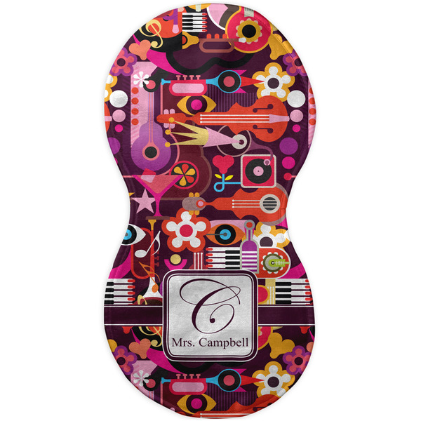 Abstract Music Burp Peanut Shaped Flat