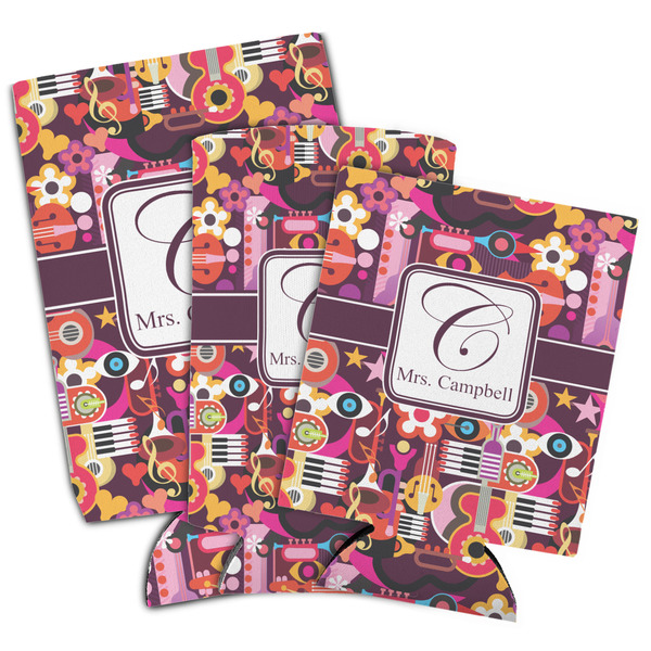 Abstract Music Can Coolers - PARENT/MAIN