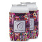 Abstract Music Can Cooler (12 oz) w/ Name and Initial