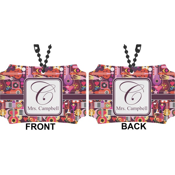 Abstract Music Car Ornament - Berlin (Approval)