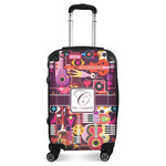 Abstract Music Suitcase - 20" Carry On (Personalized)