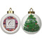Abstract Music Ceramic Christmas Ornament - X-Mas Tree (APPROVAL)