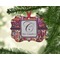 Abstract Music Christmas Ornament (On Tree)