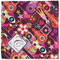 Abstract Music Cloth Napkins - Personalized Lunch (Single Full Open)