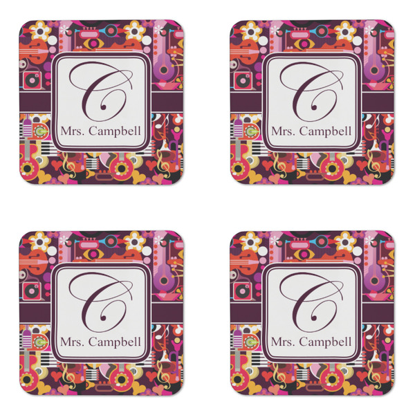 Abstract Music Coaster Set - APPROVAL
