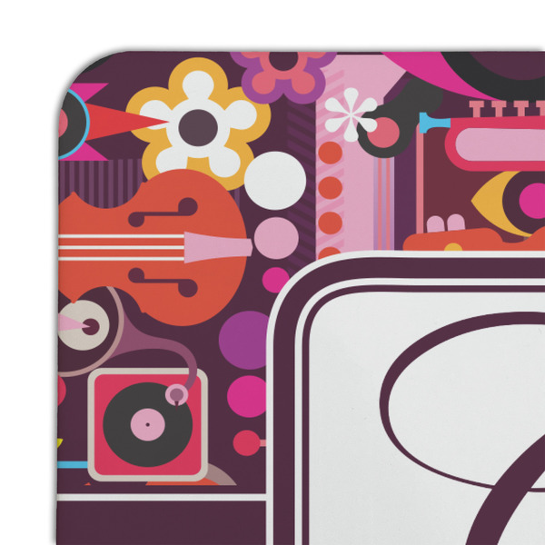 Abstract Music Coaster Set - DETAIL