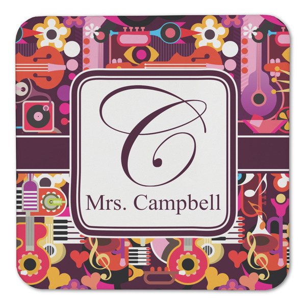 Abstract Music Coaster Set - FRONT (one)