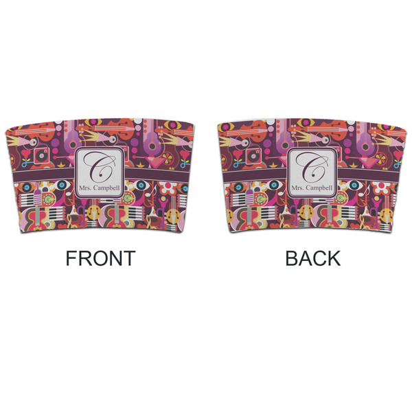 Abstract Music Coffee Cup Sleeve - APPROVAL