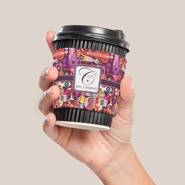 Abstract Music Coffee Cup Sleeve - LIFESTYLE