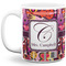 Abstract Music 11 Oz Coffee Mug - White (Personalized)