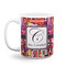 Abstract Music Coffee Mug - 11 oz - White