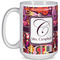 Abstract Music Coffee Mug - 15 oz - White Full