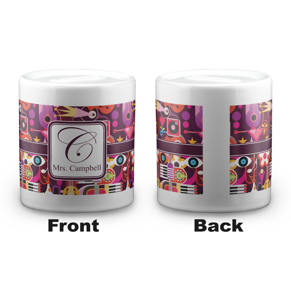 Abstract Music Coin Bank - Apvl