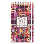 Abstract Music Colored Pencils (Personalized)